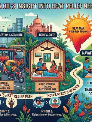 Navratna Oil’s Insight into Heat Relief Needs in India