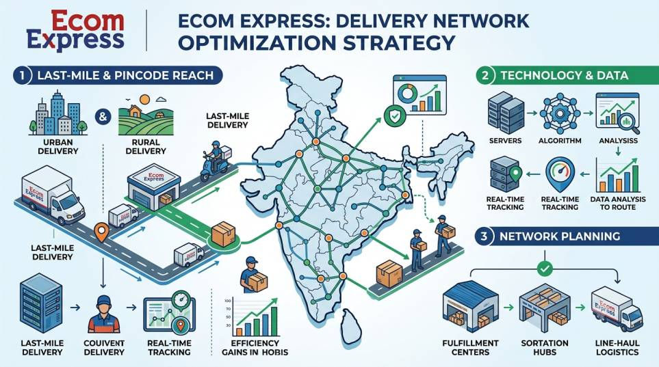 Ecom Express's Delivery Network Optimization Strategy