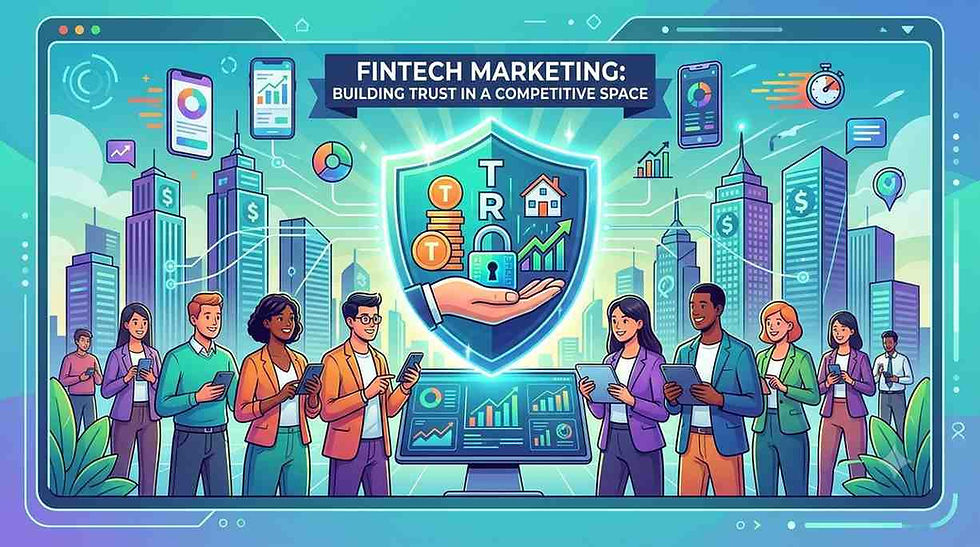 Fintech Marketing: Building Trust in a Competitive Space