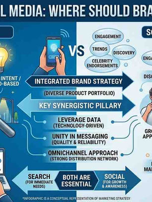 Search vs Social Media: Where Should Brands Focus Now
