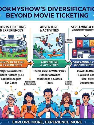 BookMyShow’s Diversification Beyond Movie Ticketing