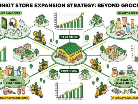 Blinkit's Store Expansion Strategy Beyond Grocery