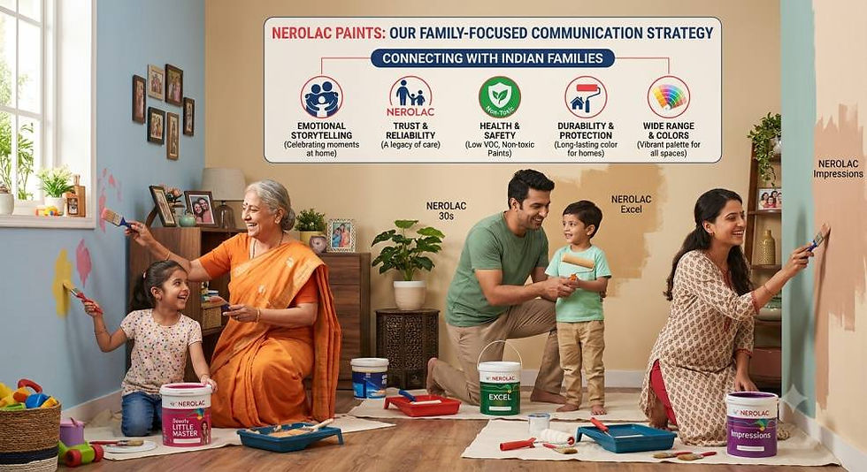 Kansai Nerolac Paints: The "Ghar Ki Raunak" Strategy — Leveraging Heritage, Emotion, and the Family Insight in a Disrupted Market