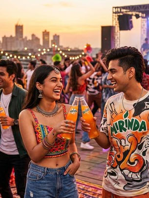 Mirinda's Youth-Oriented Brand Positioning in India