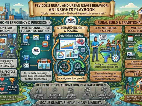 FEVICOL'S INSIGHT INTO RURAL AND URBAN USAGE BEHAVIOR: HOW ONE BRAND BECAME INDIA'S CULTURAL ADHESIVE