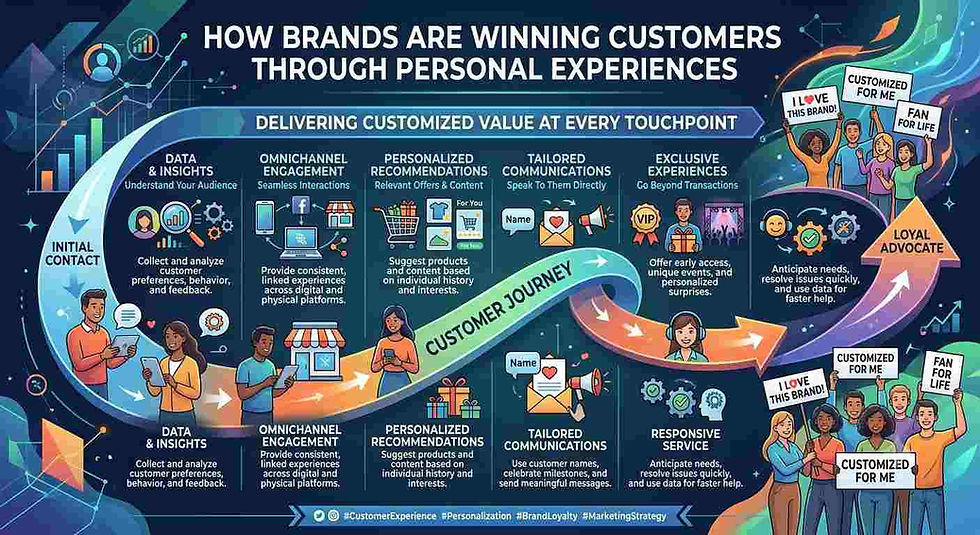 How Brands Are Winning Customers Through Personal Experiences