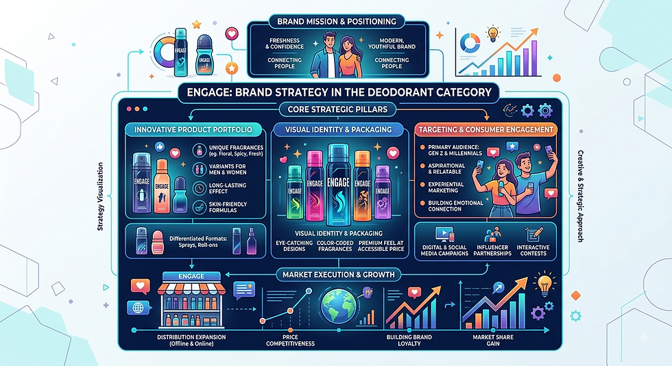 Engage's Brand Strategy in the Deodorant Category