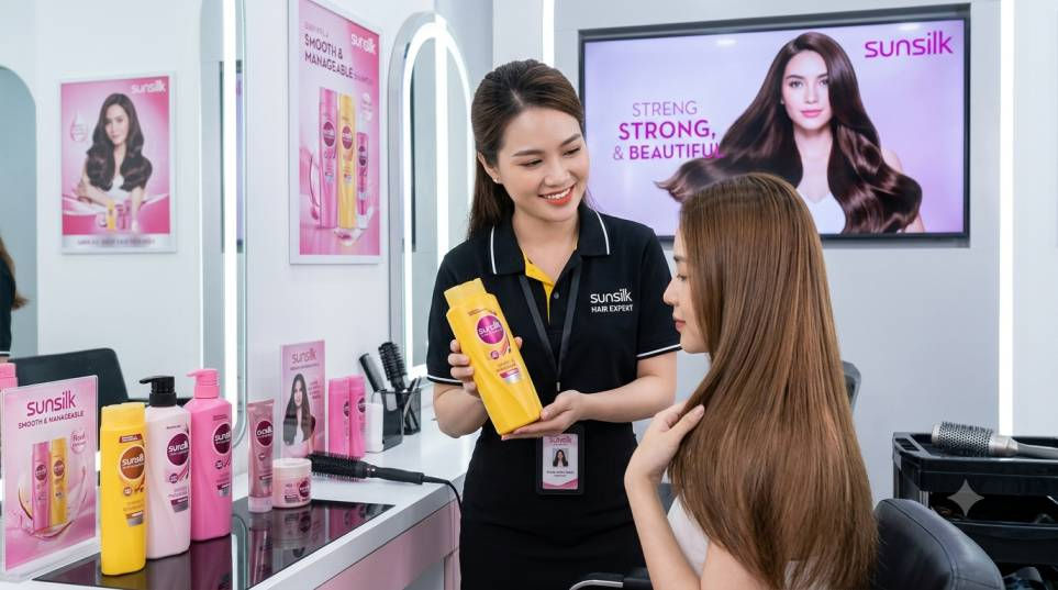 Sunsilk's "Hair Expert" Campaigns in India