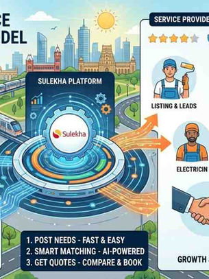 Sulekha's Service Marketplace Model: Building India's Local Services Economy
