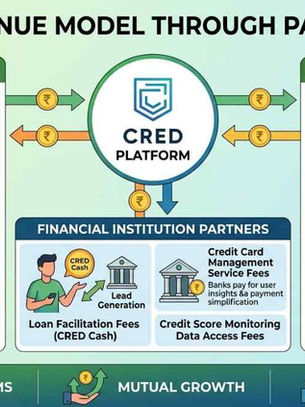 CRED’s Revenue Model Through Partnerships