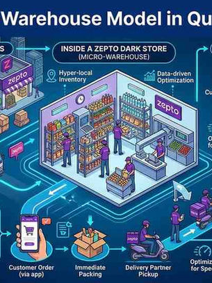 Zepto's Micro-Warehouse Model in Quick Commerce