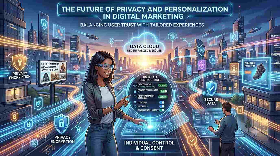 The Future of Privacy and Personalization in Digital Marketing