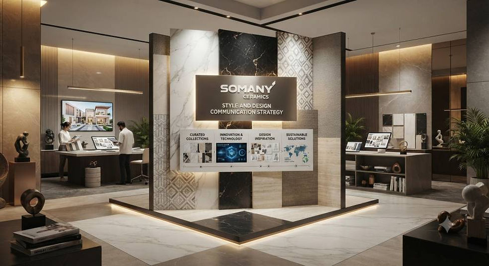 Somany Ceramics: Style, Design, and Brand Communication Strategy in India's Organised Tiles Market