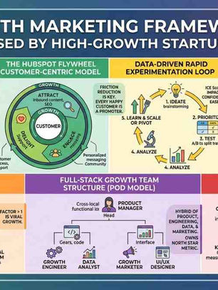 Growth Marketing Frameworks Used by High-Growth Startups