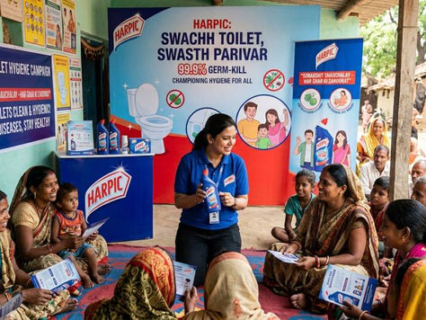 Harpic's Toilet Hygiene Campaign Messaging: An MBA Case Study
