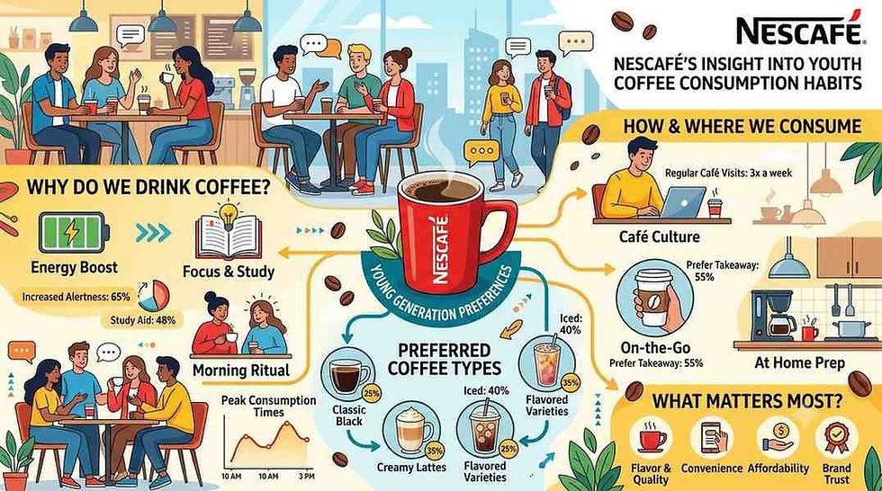 Nescafé’s Insight into Youth Coffee Consumption Habits