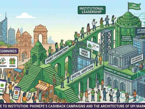 From Incentive to Institution: Phone Pe's Cashback Campaigns and the Architecture of UPI Market Leadership