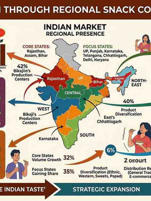 Bikaji’s Expansion Through Regional Snack Consumption Trends