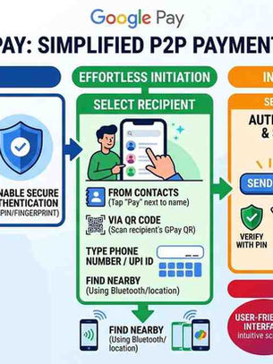 Google Pay’s Peer-to-Peer Payment Simplicity Model