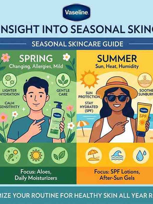 Vaseline’s Insight into Seasonal Skincare Needs