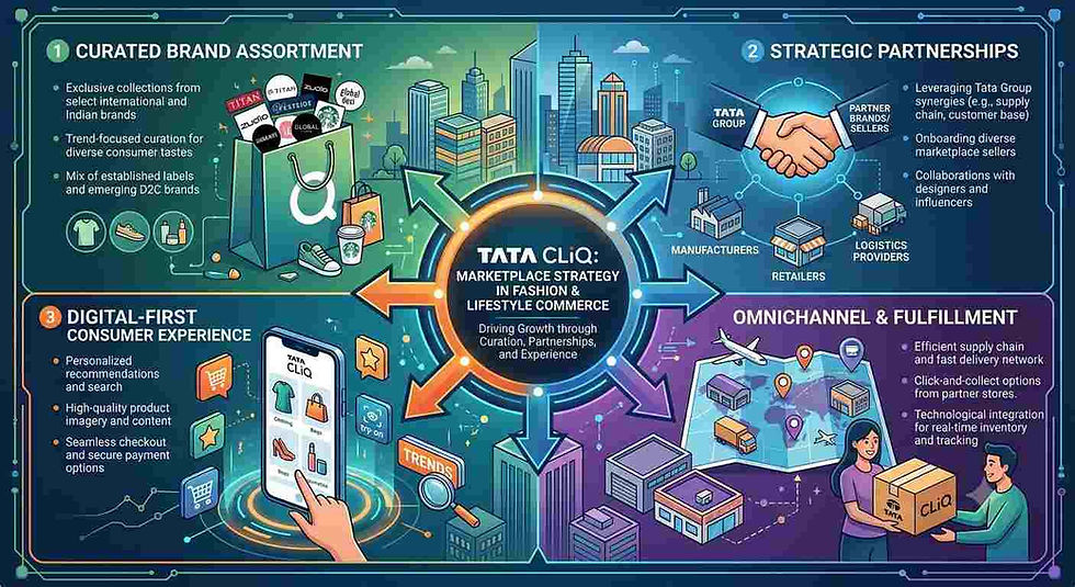 Tata CLiQ’s Marketplace Strategy in Fashion and Lifestyle Commerce