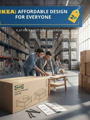 IKEA's Flat-Pack and Cost Leadership Business Model