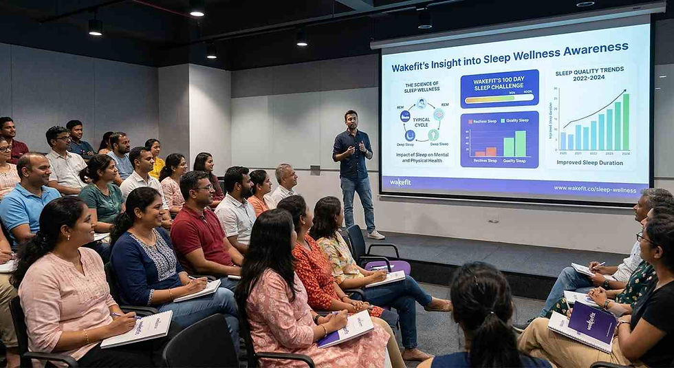 Wakefit’s Insight into Sleep Wellness Awareness