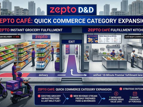 Zepto Café: Category Expansion in India's Quick Commerce Market