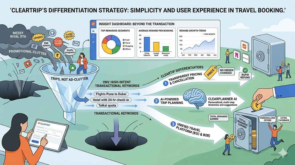 Cleartrip’s Differentiation Strategy in Travel Booking