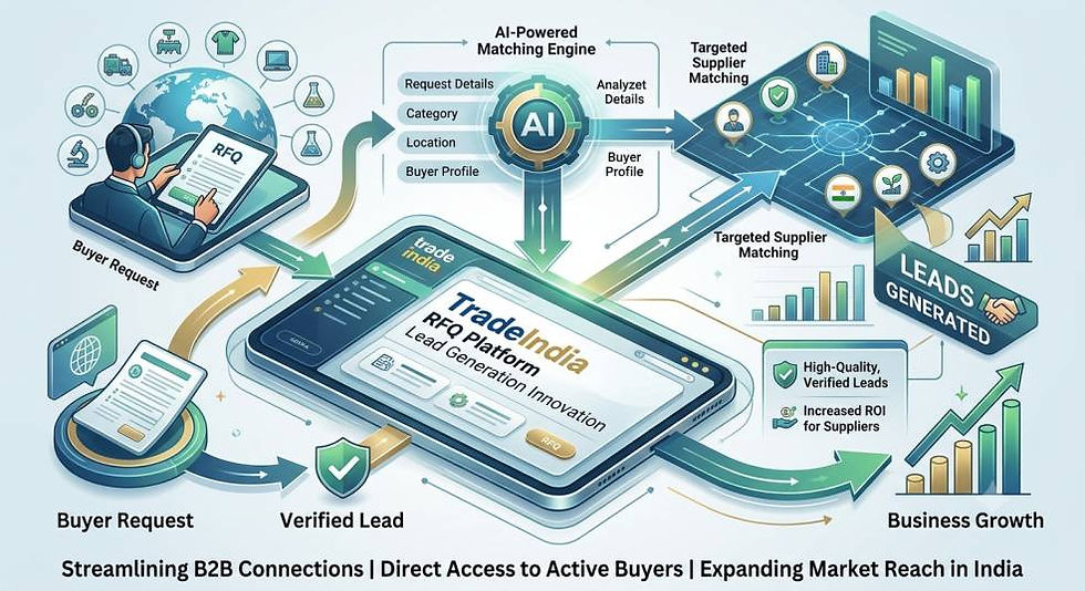 TradeIndia's RFQ Mechanism as a Lead-Generation Lever