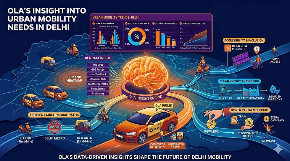 Ola’s Insight into Urban Mobility Needs