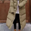 Thumbnail: Long Hooded  Puffer Jacket