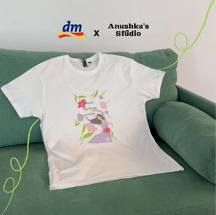 Anushka illustration for first DM Fem Conference in Serbia