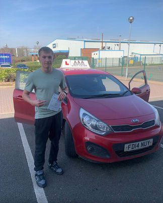 First-time driving test pass with A&A Driving School driving lessons