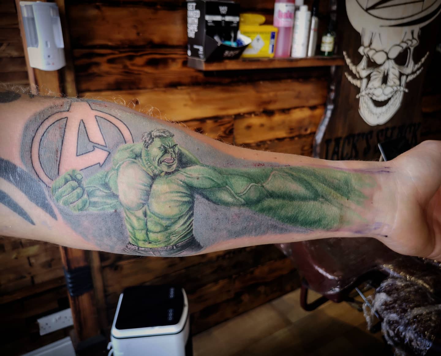 Hulk Perspective Arm