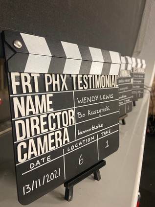 Testimonal film boards