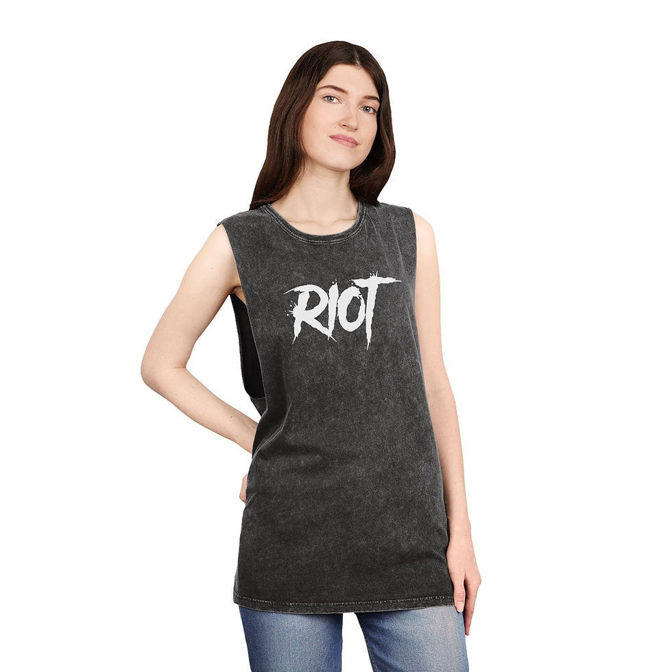 Thumbnail: Riot Grunge Stonewash Tank