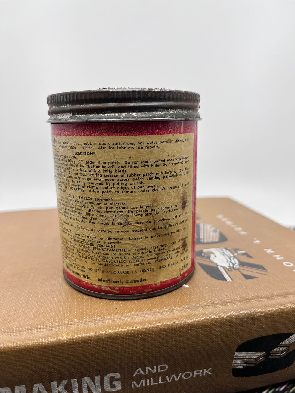 Thumbnail: Vintage Tire Patch Repair Tin