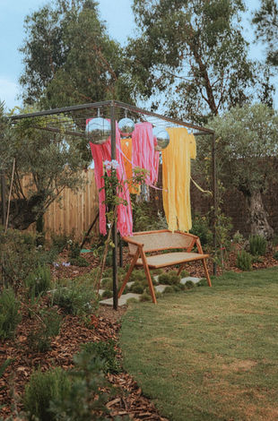 Photobooth DIY colorful et disco pour anniversaire