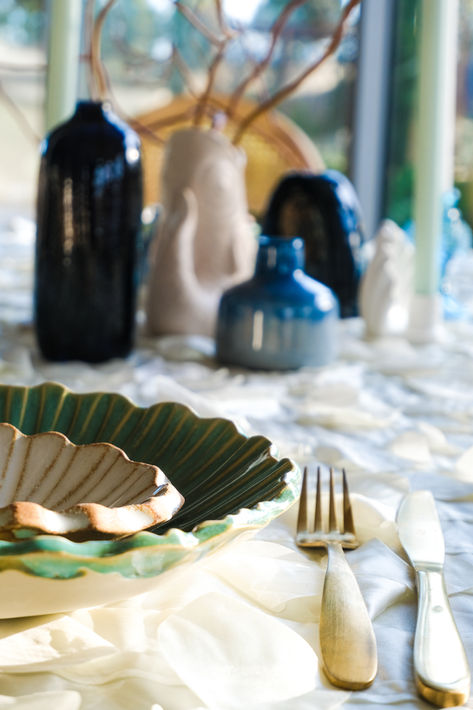 Décoration de table thème mer pour anniversaire 