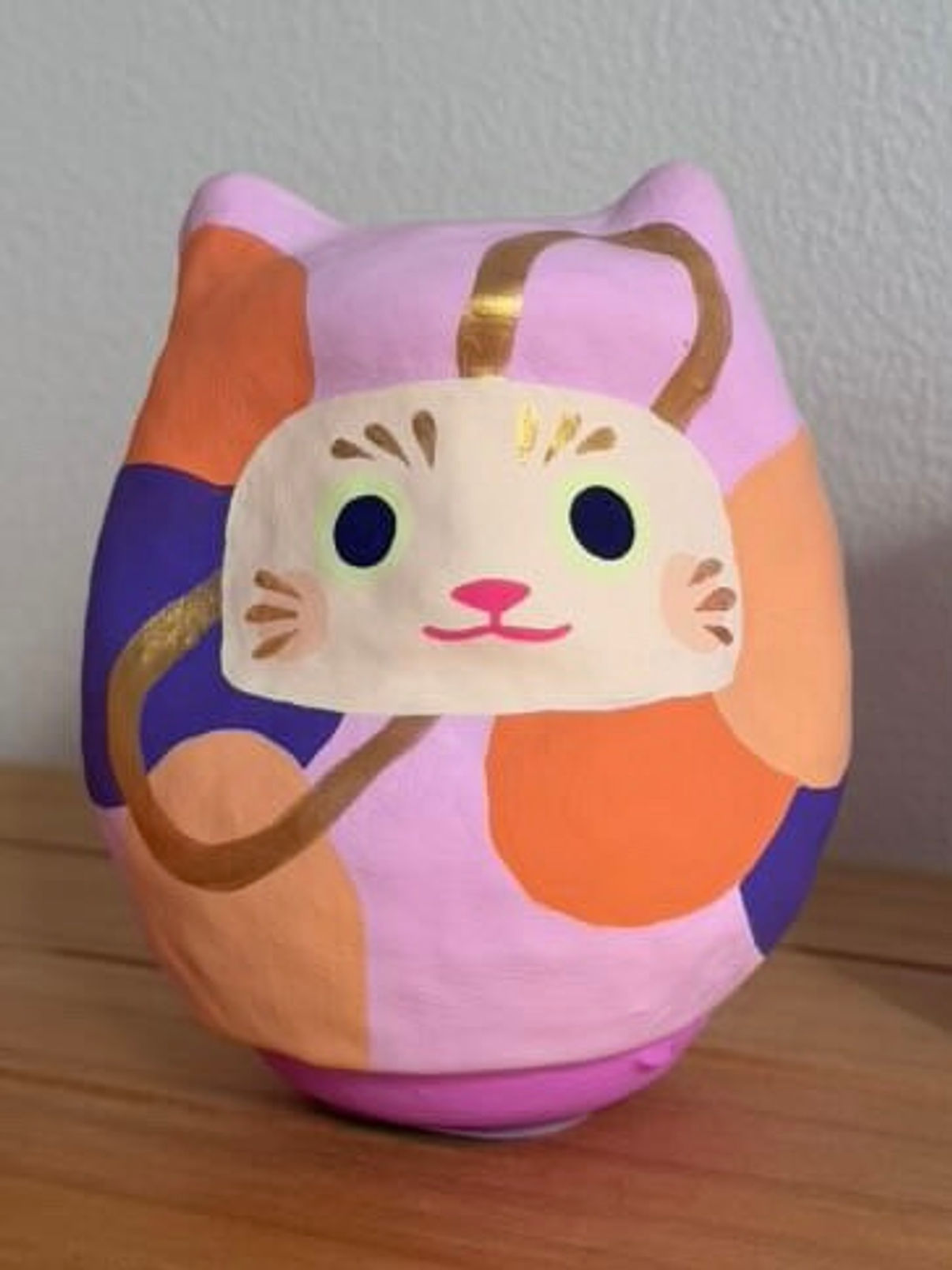 Lilac Pebble Mimi Daruma