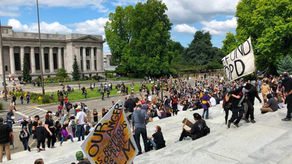 Founder Speaks on Education Reform at Fourth of July Protest