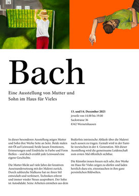 Ausstellung Bach 13./14.12.2025