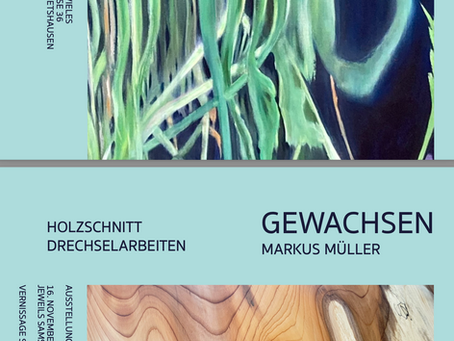 16.11. - 01.12.2024: Kunstausstellung Ruth Nyffenegger & und Markus Müller