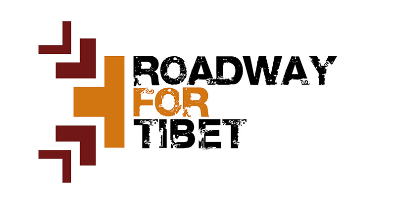 Roadway For Tibet Stamp Logo