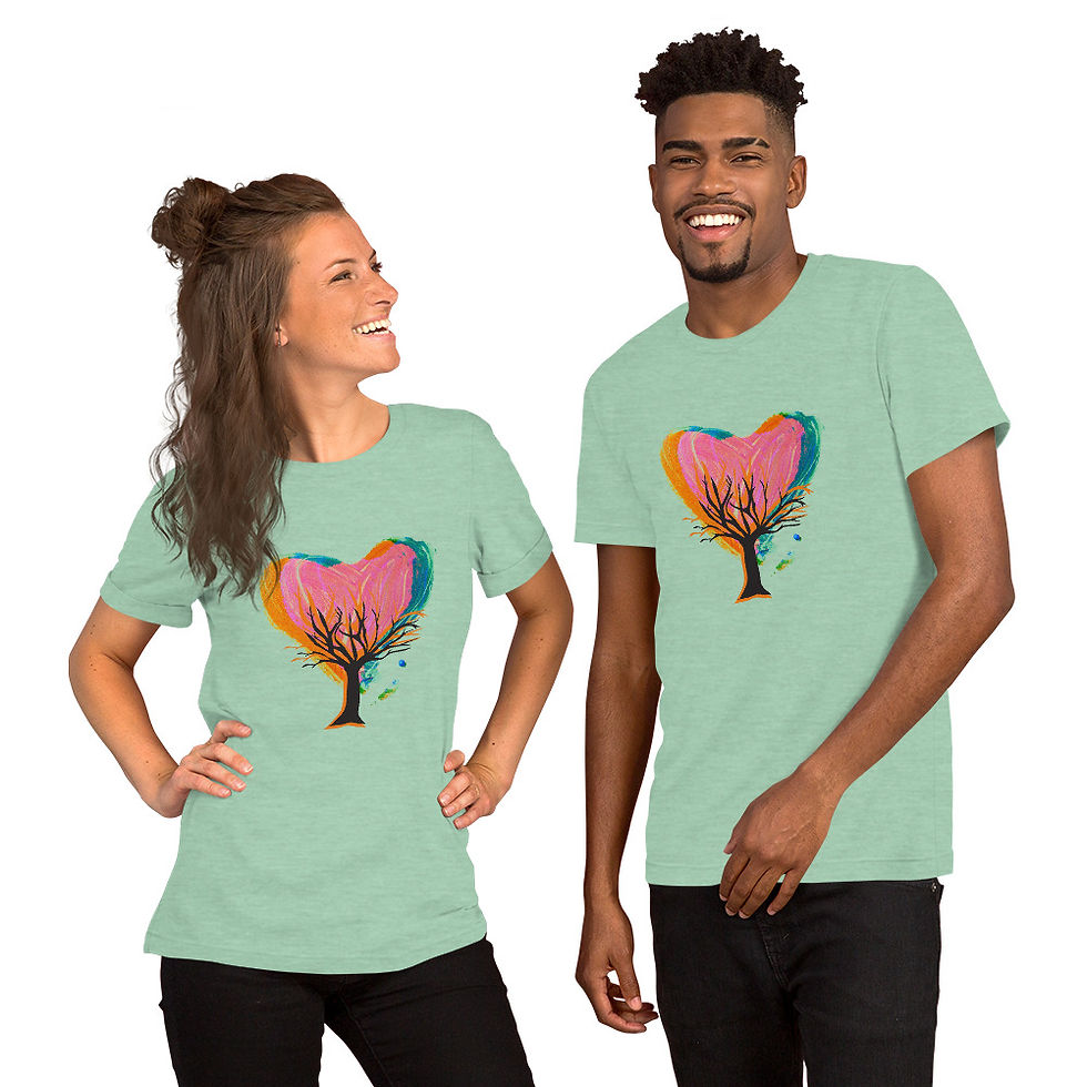 Miniature : T-Shirt Arbre Coeur Tree Heart