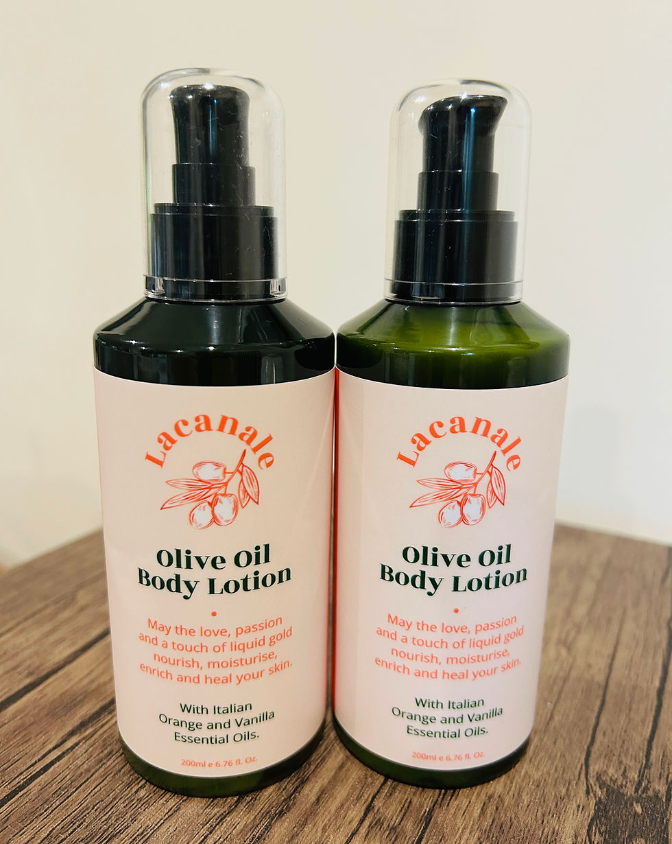 Body Lotion with Italian Orange & Vanilla Essential Oils Lacanale