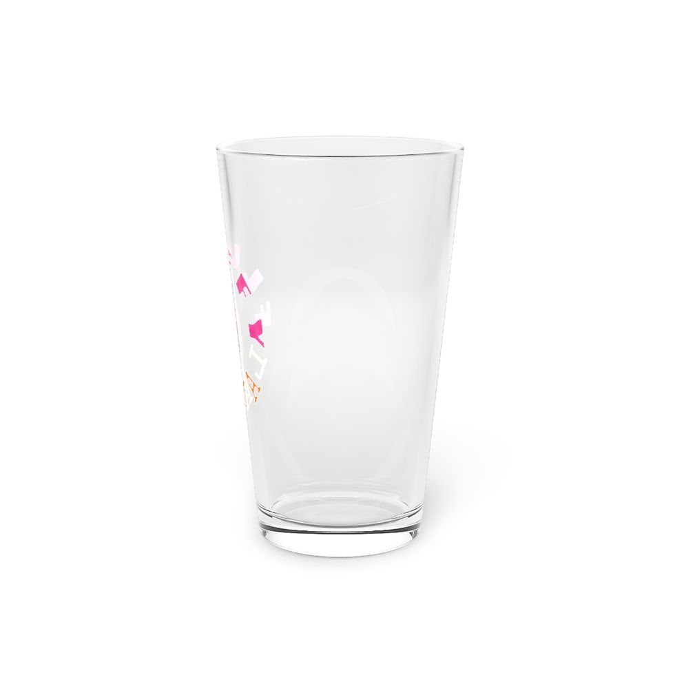 Thumbnail: Fluffy Lava Merch Exclusive Pint Glass, 16oz