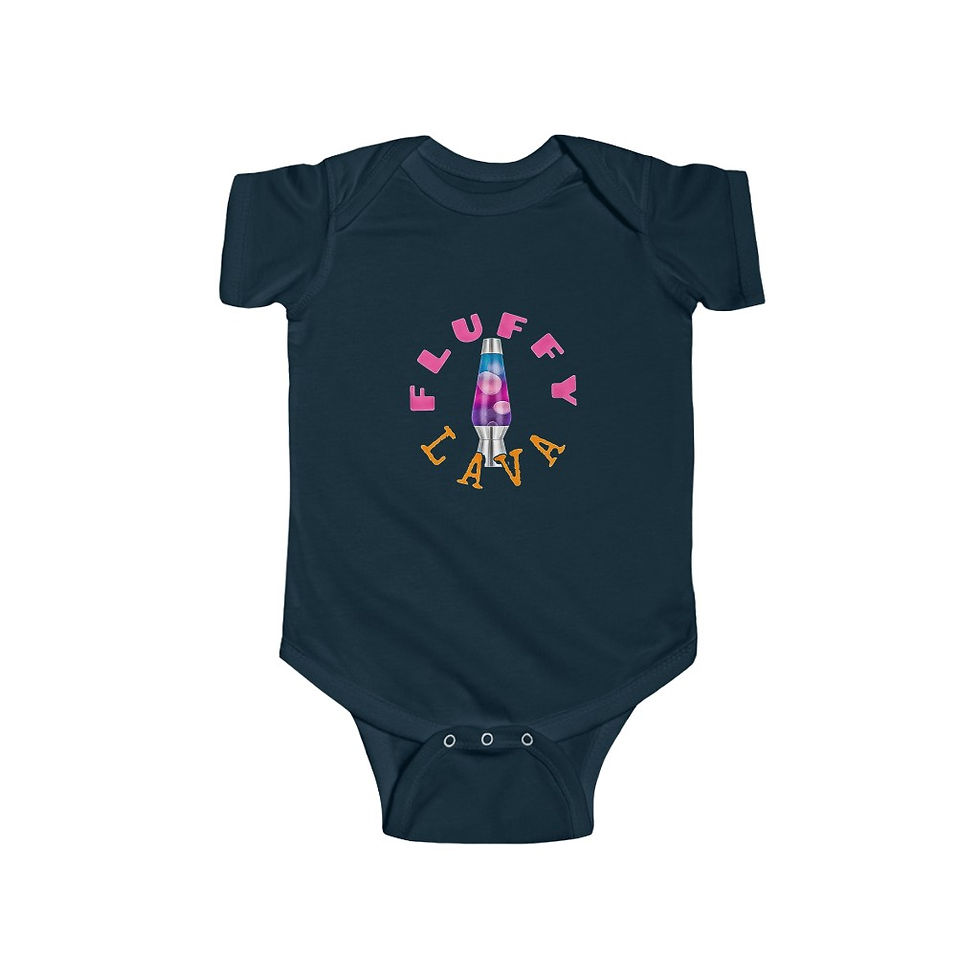 Thumbnail: Fluffy Lava Merch Exclusive Infant Fine Jersey Bodysuit