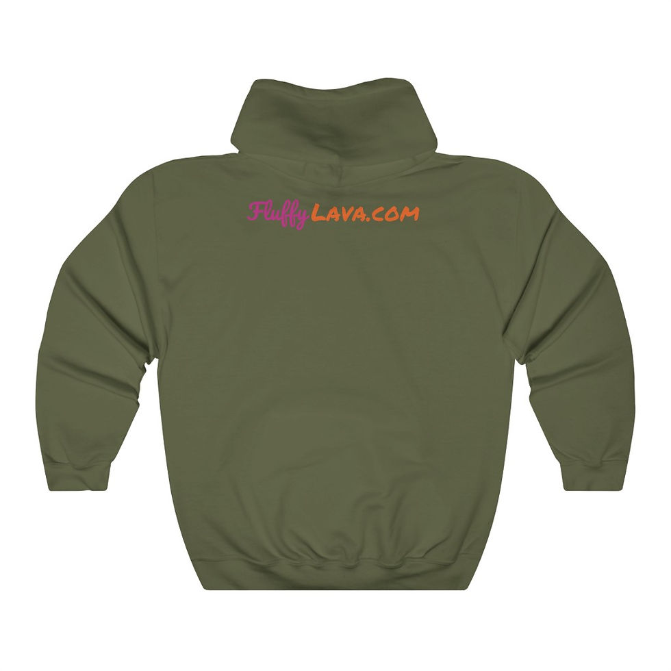 Thumbnail: Fluffy Lava Merch Exclusive Unisex Heavy Blend™ Hooded Sweatshirt
